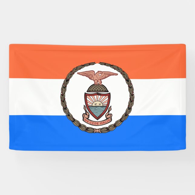 Banderoles Drapeau du Bronx (arrondissement de New York) (Horizontal)