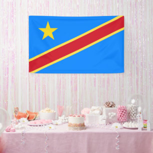 Banderoles Drapeau du Congo