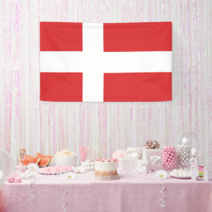 Banderoles Drapeau du Danemark