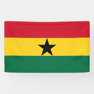 Banderoles Drapeau du Ghana