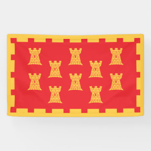 Banderoles Drapeau du Grand Manchester (comté du Royaume-Uni)