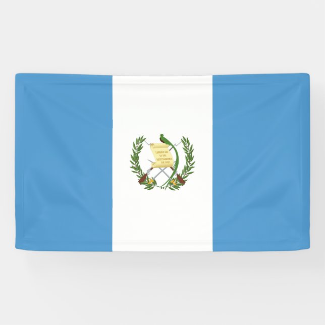 Banderoles Drapeau du Guatemala (Horizontal)