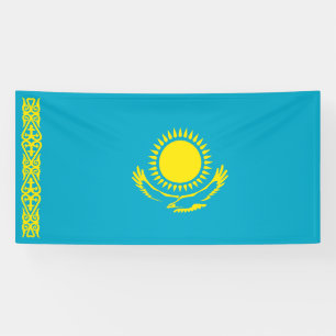 Banderoles Drapeau du Kazakhstan