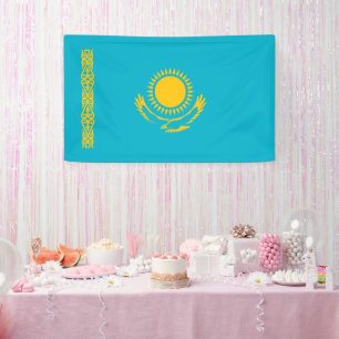 Banderoles Drapeau du Kazakhstan