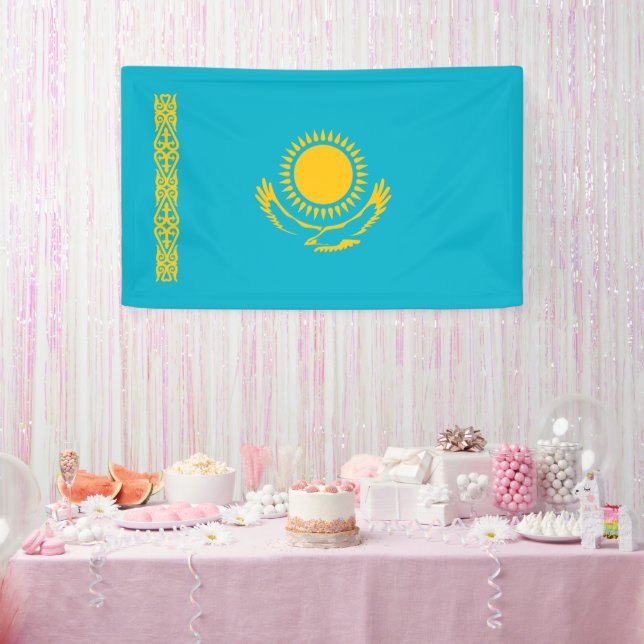 Banderoles Drapeau du Kazakhstan (Fête)