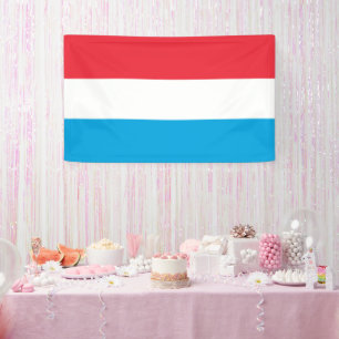 Banderoles Drapeau du Luxembourg