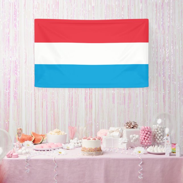 Banderoles Drapeau du Luxembourg (Fête)