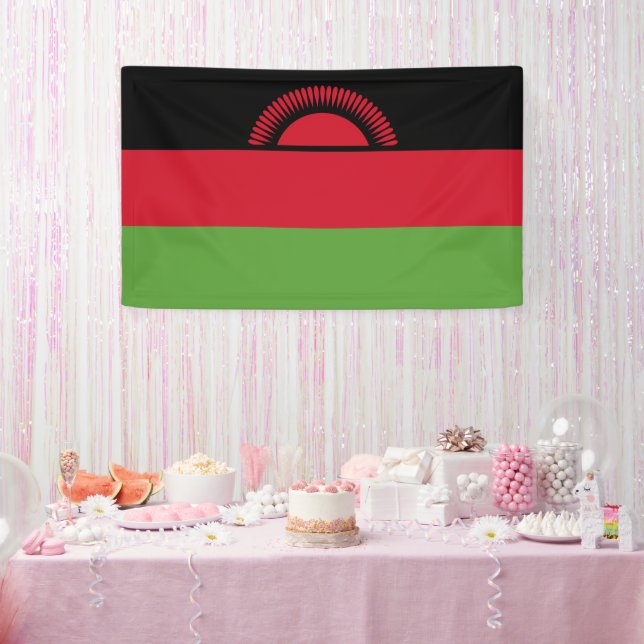 Banderoles drapeau du Malawi (Fête)