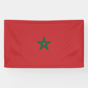Banderoles Drapeau du Maroc