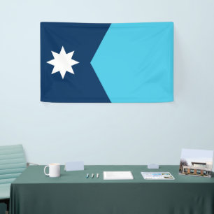 Banderoles Drapeau du Minnesota North Star