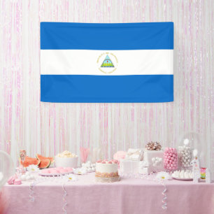 Banderoles Drapeau du Nicaragua