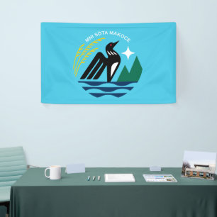 Banderoles Drapeau du phoque d'État du Minnesota