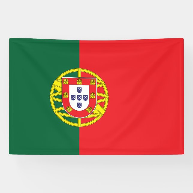 Banderoles Drapeau du Portugal (Horizontal)