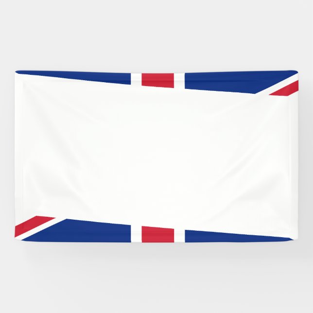 Banderoles Drapeau du Royaume-Uni (Horizontal)