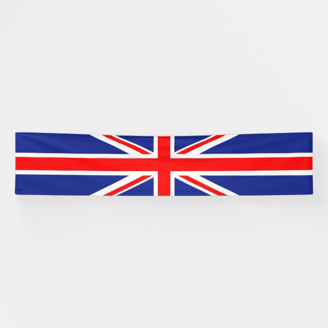 Banderoles Drapeau du Royaume-Uni (Horizontal)
