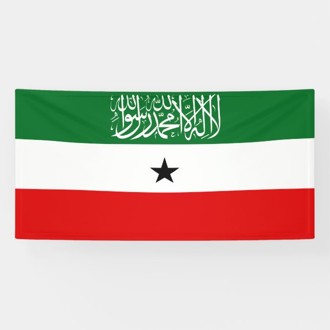 Banderoles Drapeau du Somaliland (Horizontal)