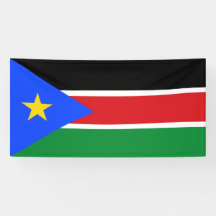 Banderoles Drapeau du Soudan du Sud