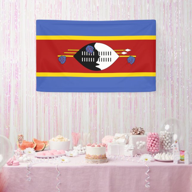 Banderoles drapeau du Swaziland (Fête)