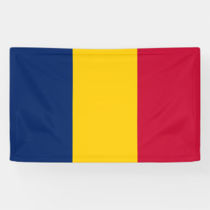 Banderoles Drapeau du Tchad