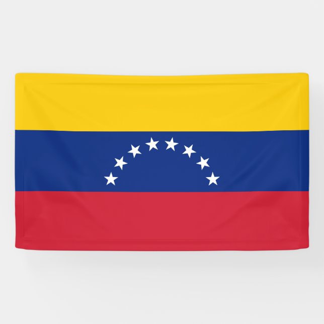 Banderoles Drapeau du Venezuela (Horizontal)