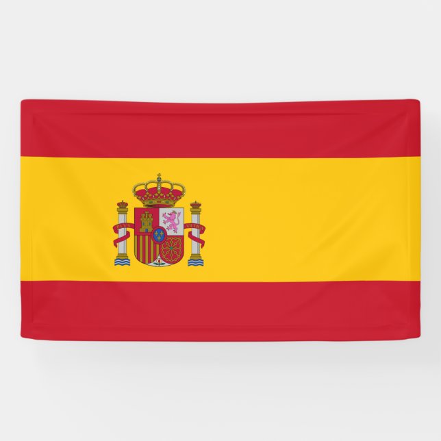 Banderoles Drapeau Espagne - Bandera de España Bandera Españo (Horizontal)