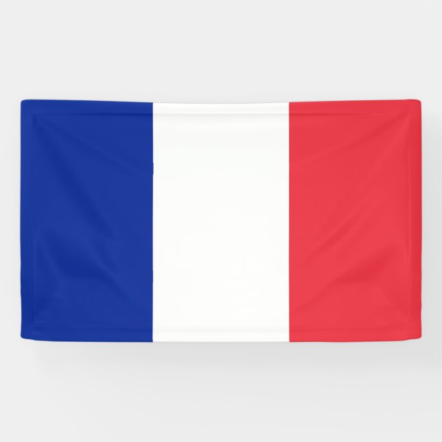 Banderoles Drapeau français (France) (Horizontal)