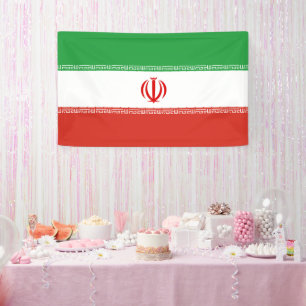 Banderoles Drapeau iranien