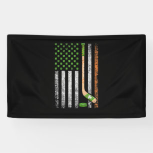 Banderoles Drapeau irlandais États-Unis Leprechaun Lucky Hock