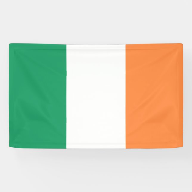 Banderoles Drapeau irlandais (République d'Irlande) (ROI) (Ei (Horizontal)