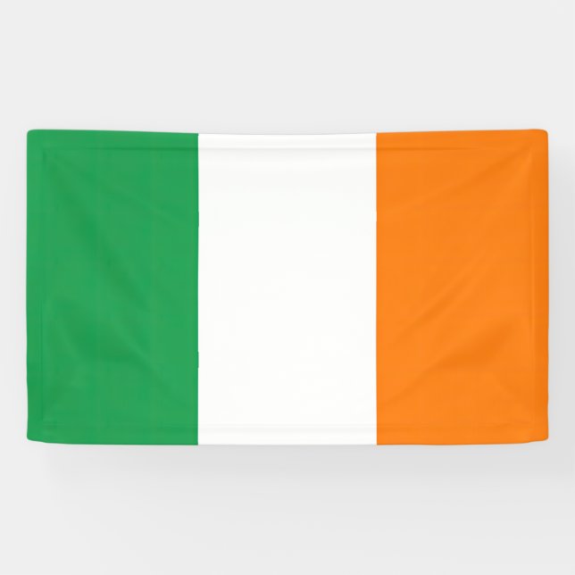 Banderoles Drapeau Irlande Tricolore (Horizontal)