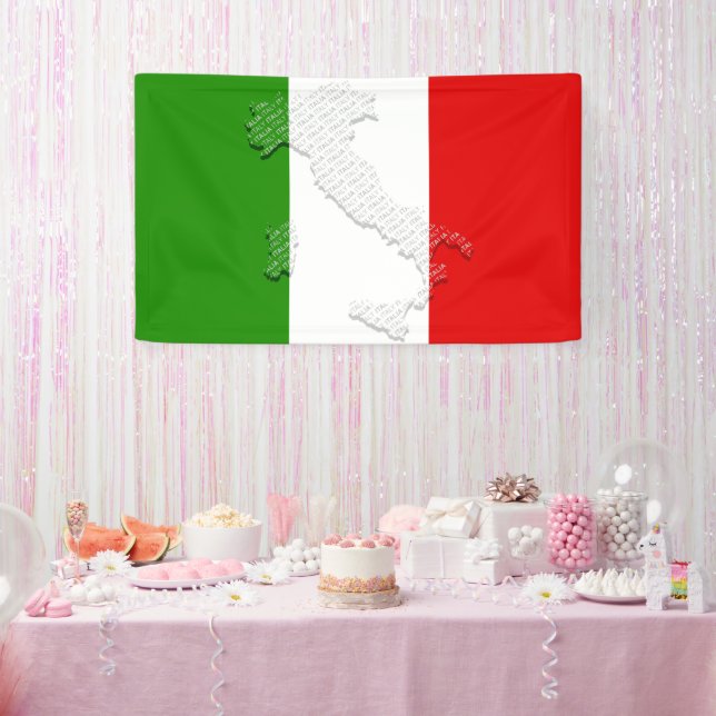 Banderoles Drapeau italien (Fête)