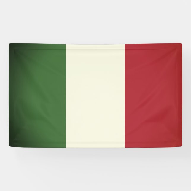 Banderoles Drapeau italien (Horizontal)