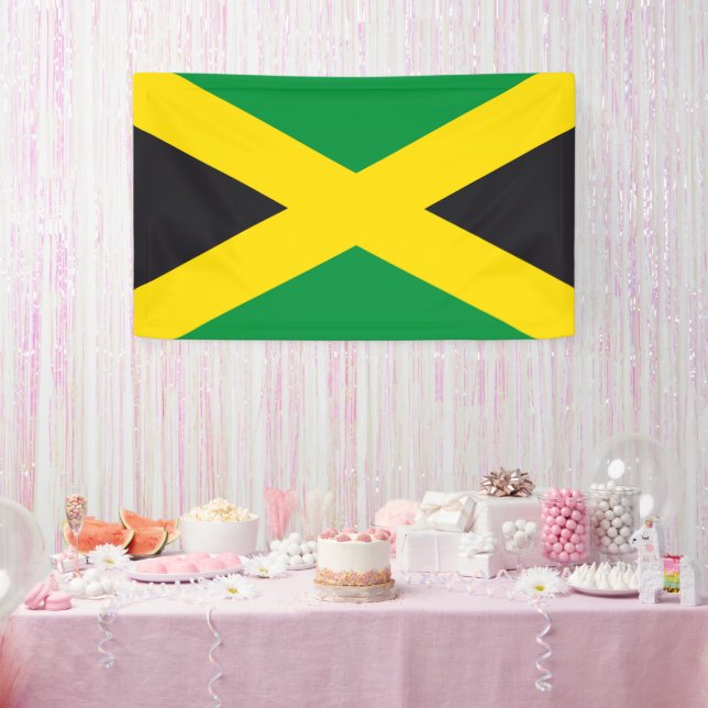 Banderoles Drapeau jamaïcain (Fête)