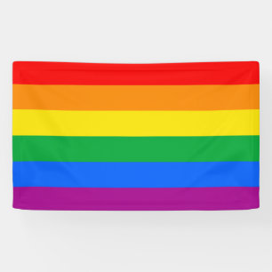 Banderoles Drapeau LGBT Pride / Drapeau Rainbow
