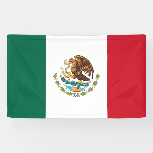 Banderoles Drapeau mexicain - Drapeau mexicain (Horizontal)