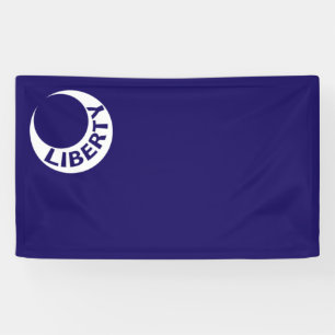 Banderoles Drapeau Moultrie (Liberté) (Histoire américaine)