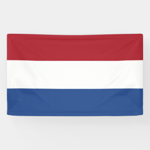 Banderoles Drapeau Pays-Bas tricolore