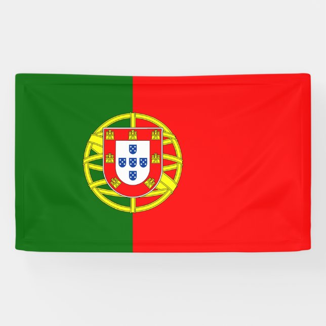 Banderoles Drapeau portugais (Portugal) (Horizontal)