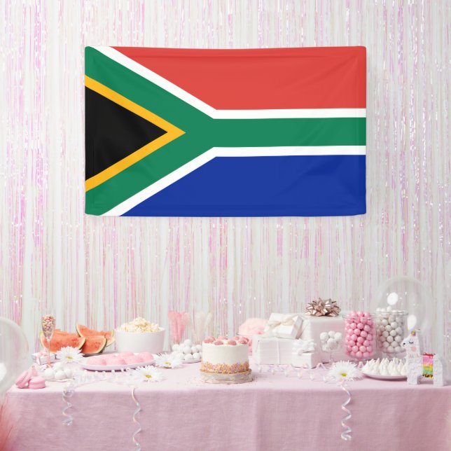 Banderoles drapeau sud-africain (Fête)