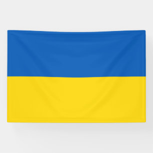 Banderoles Drapeau ukrainien. Extérieur 