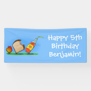 Banderoles Drôle de dessin animé de fourmis