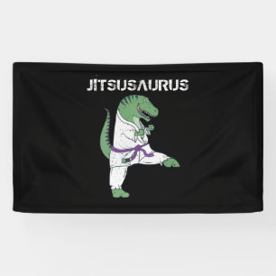 Banderoles Drôle Jujitsu, T-Rex Jiu Jitsu Cadeaux de ceintur