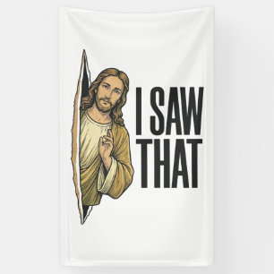 Banderoles Drôle Religieux J'ai Vu Ça Vintage
