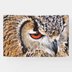 BANDEROLES EAGLE OWL