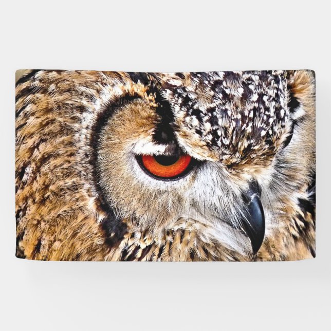 BANDEROLES EAGLE OWL (Horizontal)