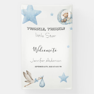Banderoles Eau couleur twinkle twinkle little star garçon béb