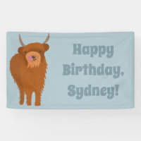 Écossais Highland Cattle Cow Graphic Personnalisé