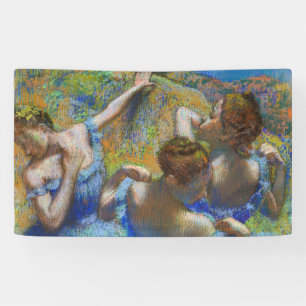 Banderoles Edgar Degas - Danseurs Bleus