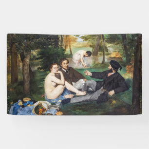 Banderoles Edouard Manet - Déjeuner sur l'herbe