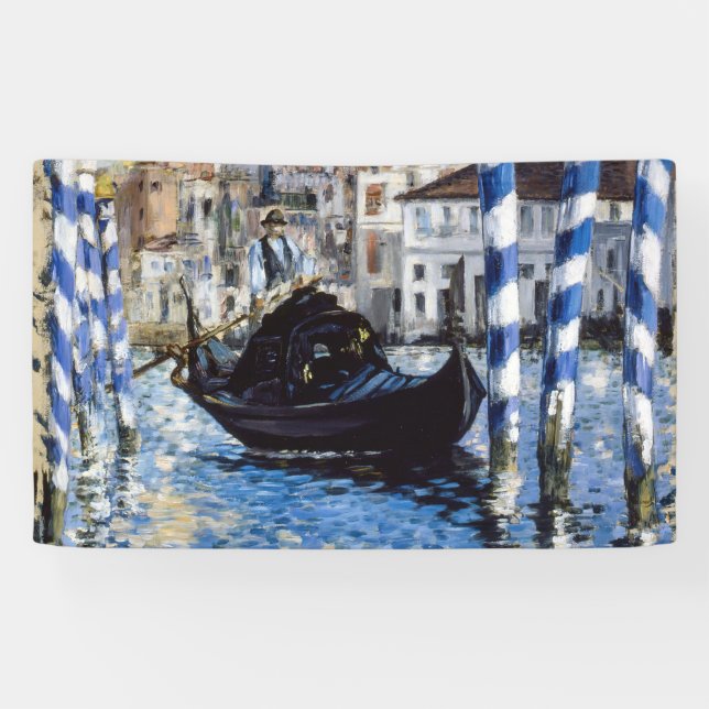 Banderoles Edouard Manet - Grand Canal, Venise (Horizontal)